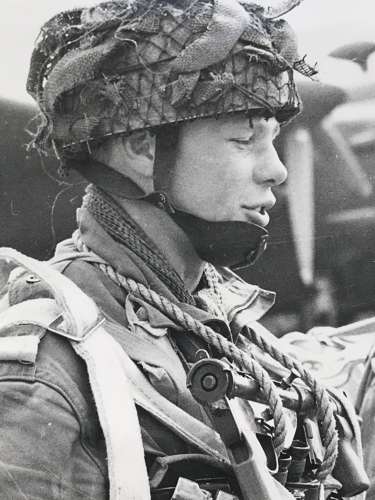 Photo of British Wartime Paratrooper  1944