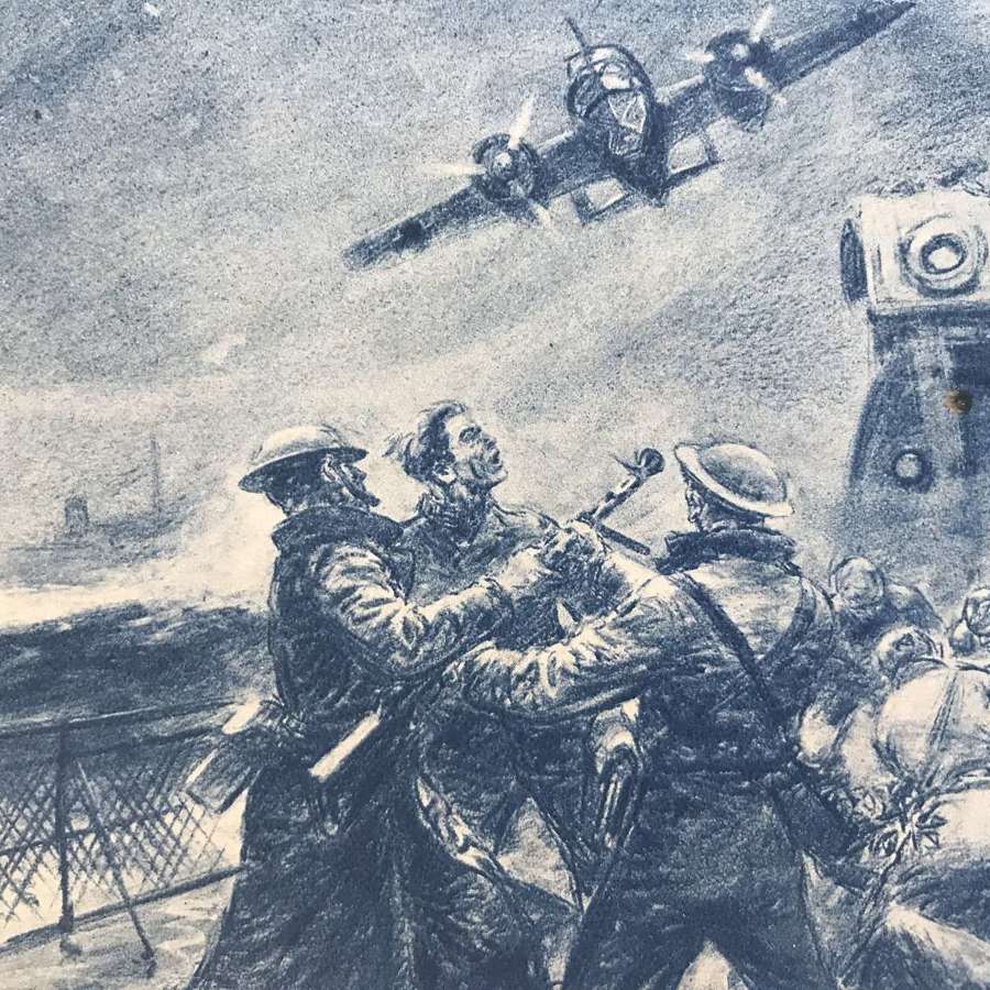 Luftwaffe Alder postcard DO17 1941