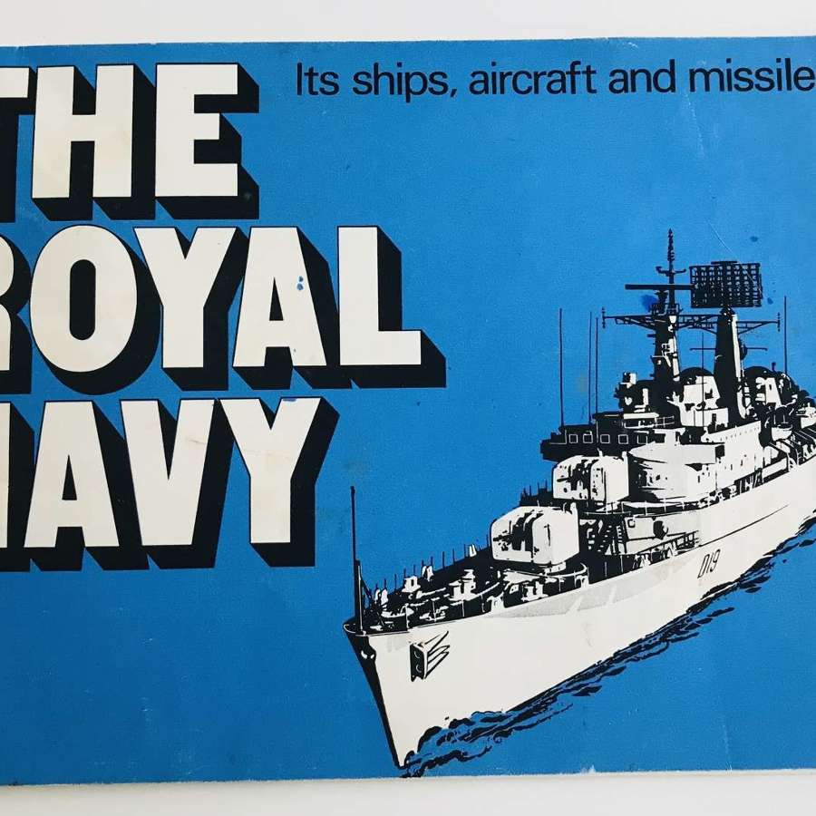 Royal Navy publicity booklet dated January 1970
