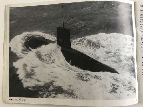 Royal Navy publicity booklet dated January 1970
