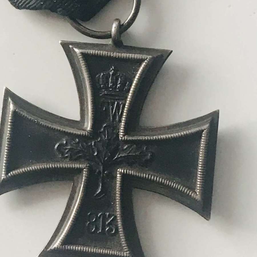 WW1 Iron cross 2 nd class with original ribbon