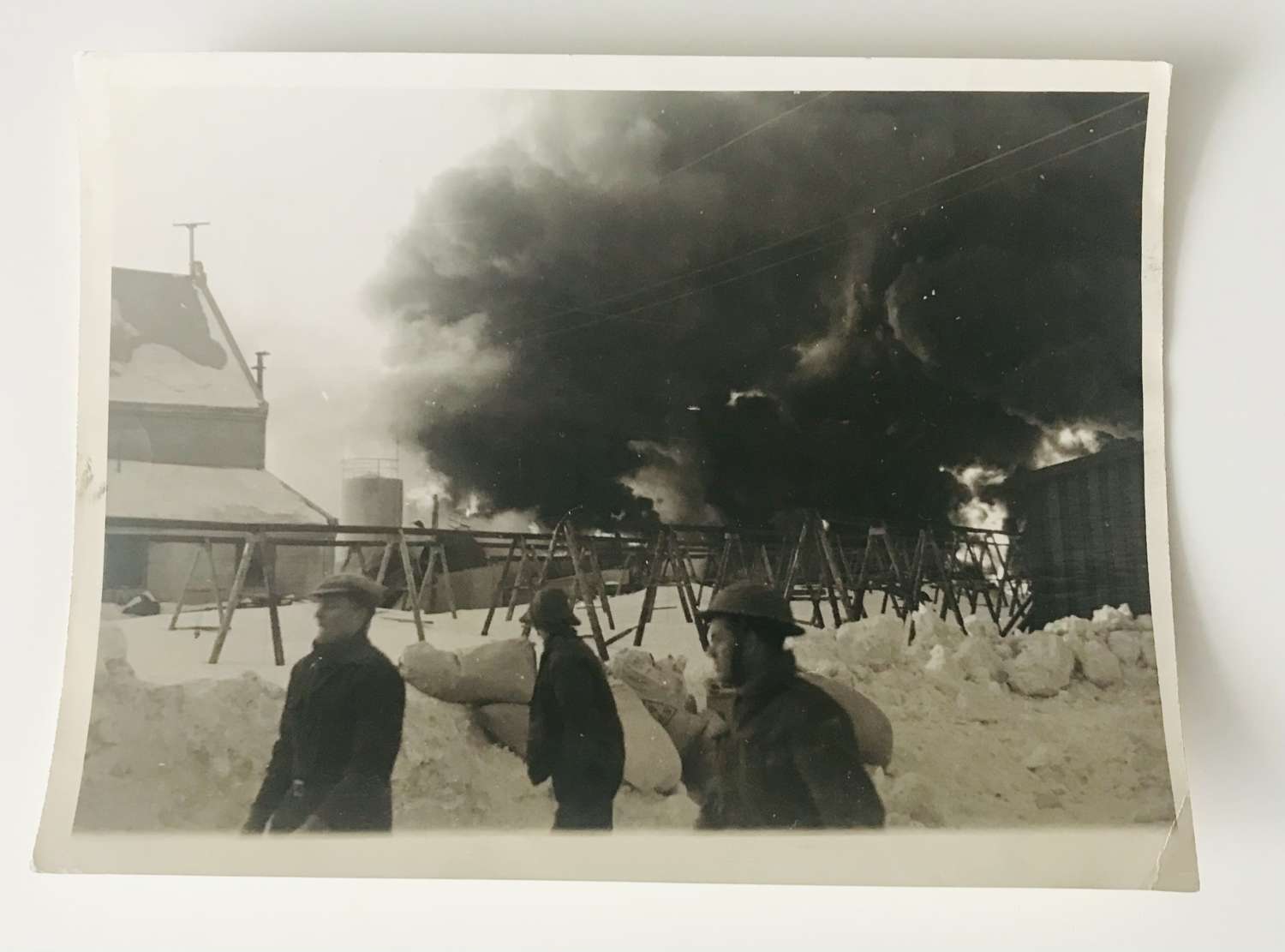 British photograph from operation, Claymore commando raid