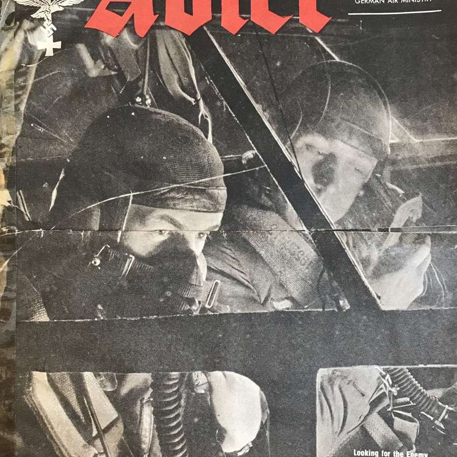 Luftwaffe Alder magazine in English dated January 1944