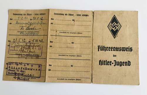Wehrpass of Gefreiter Otto Milowski KIA 1944