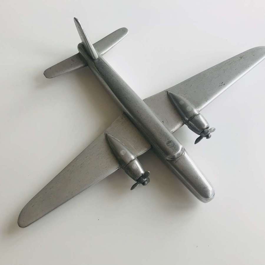 Vickers Wellington bomber Trench art model