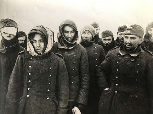 German prisoners eastern front, 1943