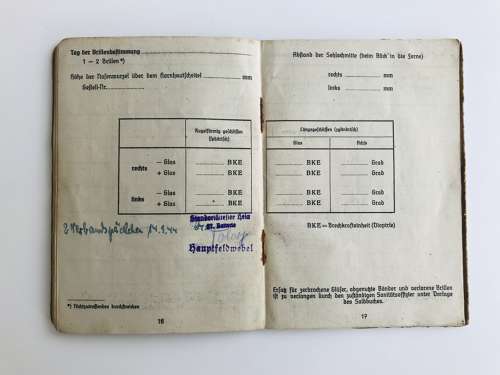Kreigsmarine Soldbuch Matrosenartillerie Fritz Wolk(Kurland)