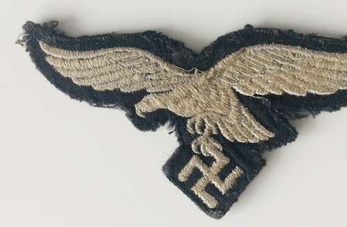 Luftwaffe breast eagle tunic removed