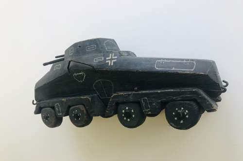 Model of Sd.Kfz.231 (8 rad) eight wheel armoured car