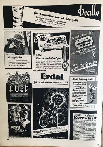 A copy of Die Wehrmacht magazine, dated June 1941