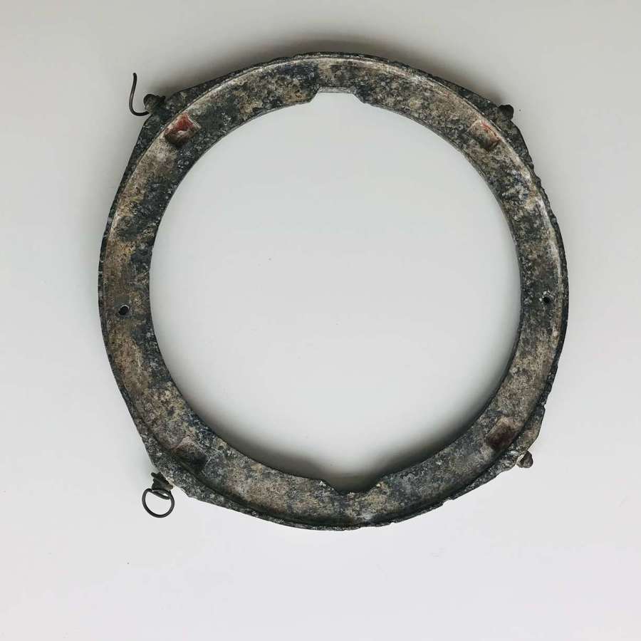A relic V1 flying bomb compass mounting ring 1944