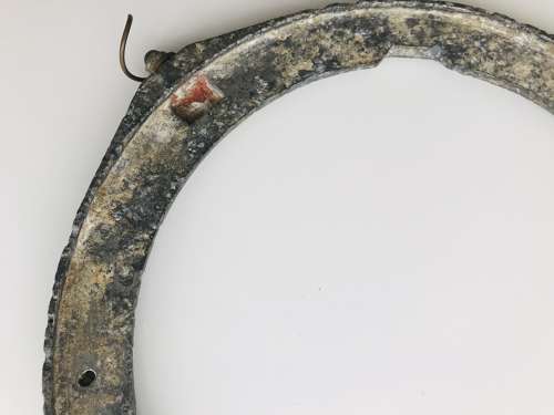 A relic V1 flying bomb compass mounting ring 1944