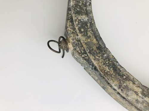 A relic V1 flying bomb compass mounting ring 1944