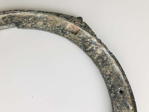A relic V1 flying bomb compass mounting ring 1944
