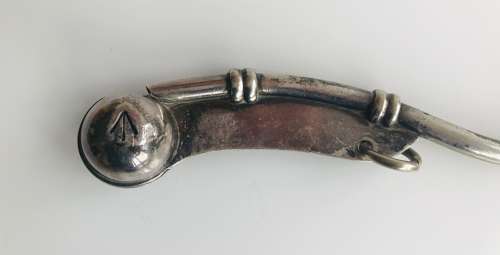 A Vintage Royal Navy boatswains whistle