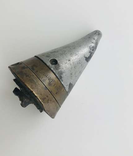 Blitz relic British3.7 inch anti-aircraft shells, nose fuse