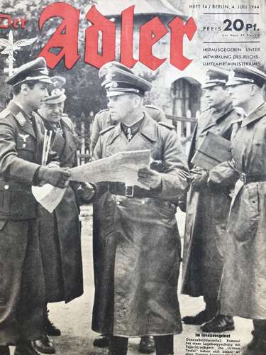 Luftwaffe Alder magazine dated July 1944