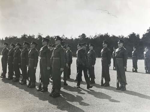 Four press Photos of the Scots Guards