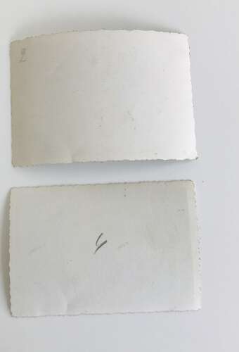 Private photographs of a captured V1 flying bomb