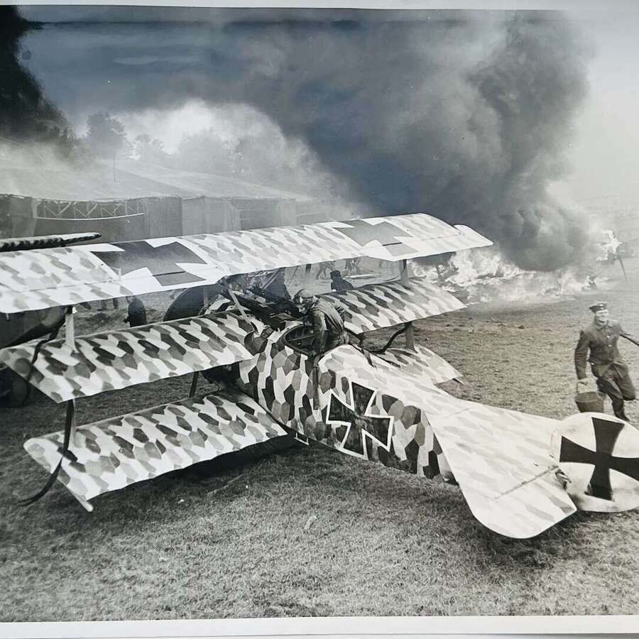 Blue Max 1966 movie still (Fokker DR1)