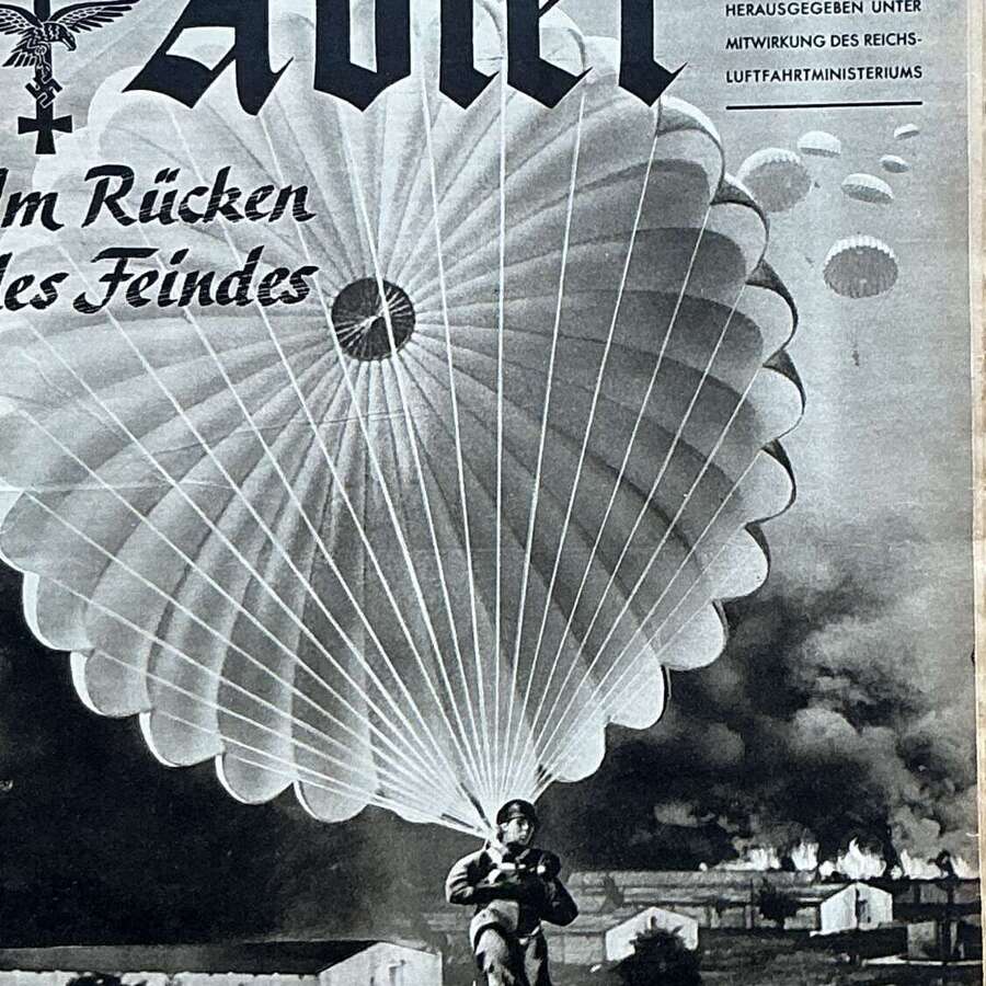 A Luftwaffe Alder magazine dated August 1940