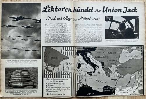 A Luftwaffe Alder magazine dated August 1940