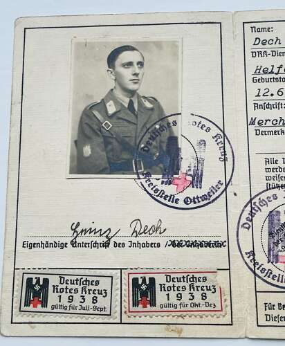 German Red Cross Ausweis