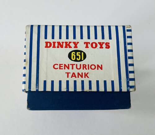 A boxed Dinky Centurion tank