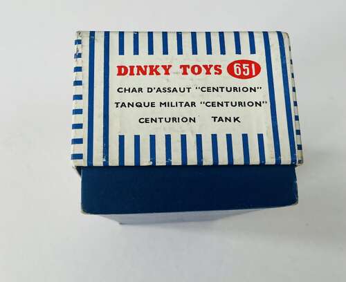 A boxed Dinky Centurion tank