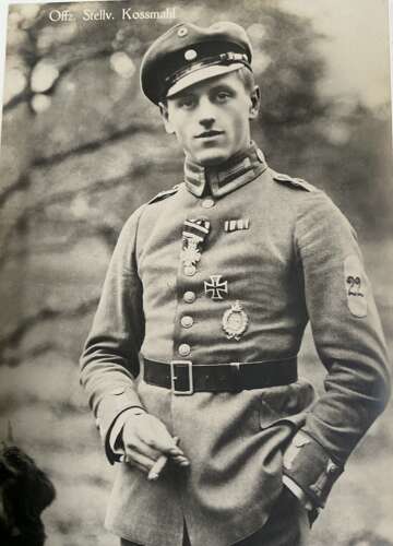 Offzier Fritz Kosmahl Sanke card