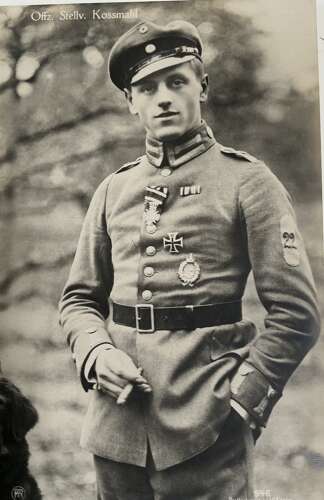 Offzier Fritz Kosmahl Sanke card