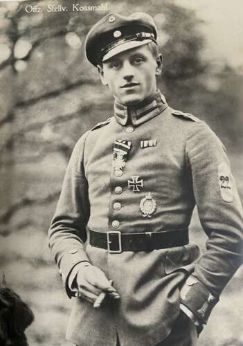 Offzier Fritz Kosmahl Sanke card