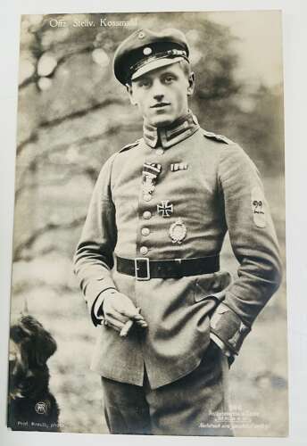 Offzier Fritz Kosmahl Sanke card