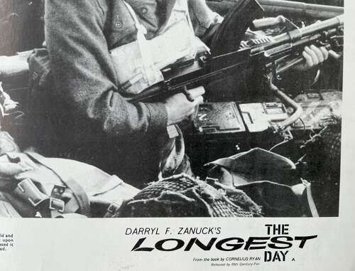 The longest day lobby card dated 1962