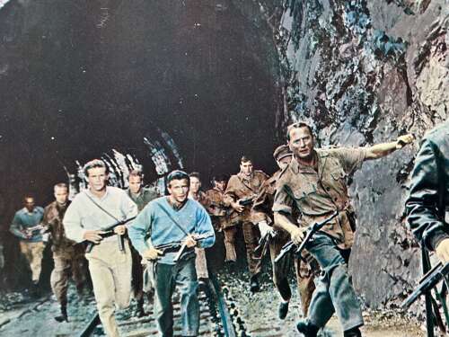 Promo image from the 1965 film Von Ryan’s express