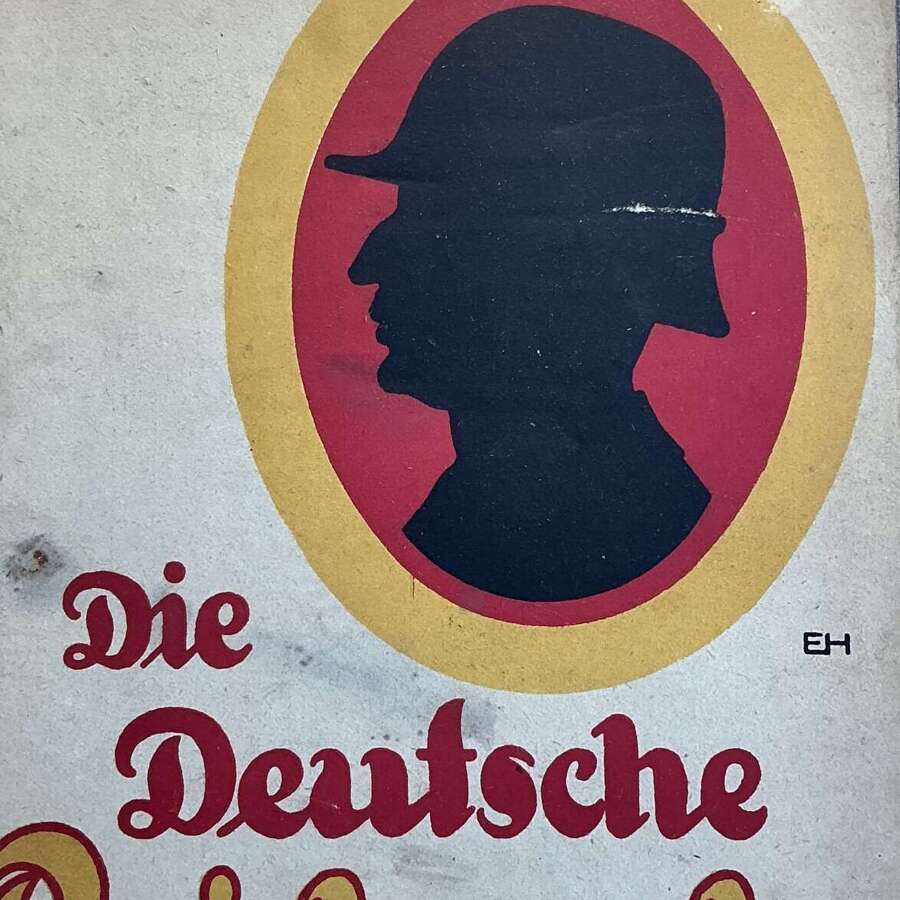 The German Reichswehr new uniform book 1919