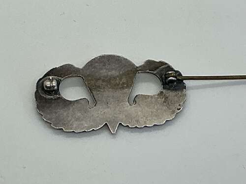 United States airborne parachute silver jump wings