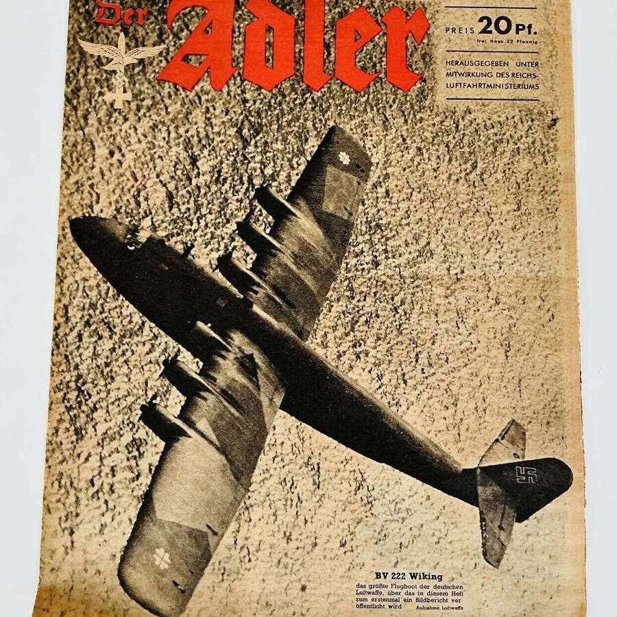 Luftwaffe Adler magazine dated March 1944
