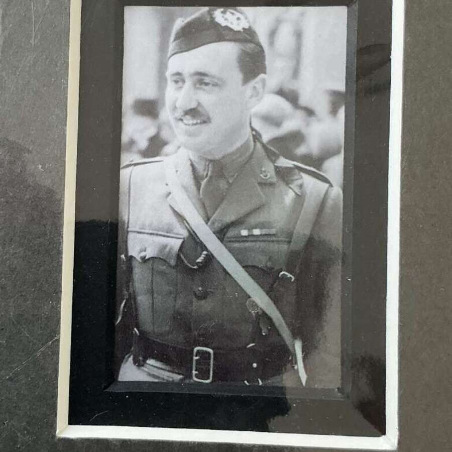 Signed, first aid cover Johnny Frost, 2 para Arnhem bridge