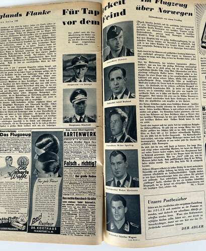 Luftwaffe Adler magazine April 1940