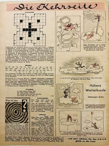 Luftwaffe Adler magazine dated February 1944