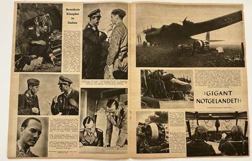 Luftwaffe Adler magazine dated February 1944