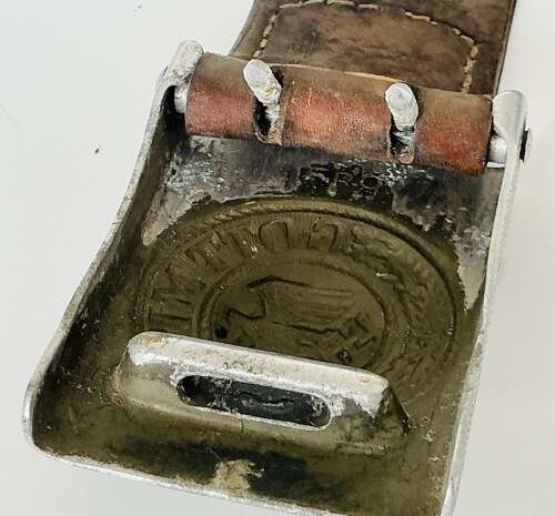 Early German army belt and buckle