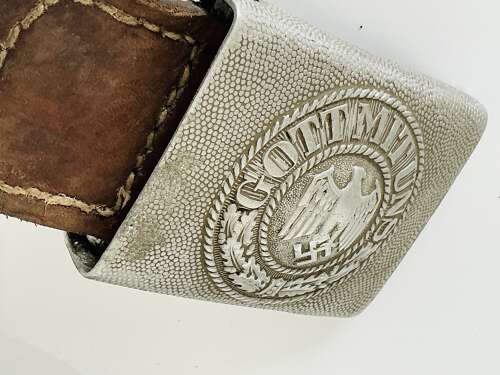 Early German army belt and buckle