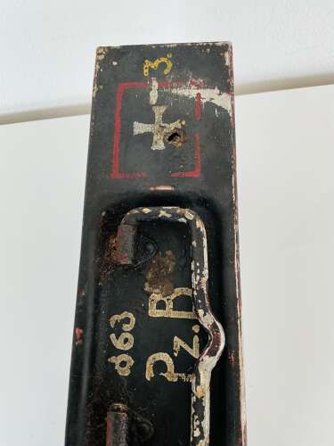 German aluminium ammunition tin unit marked