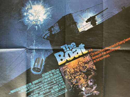 Das Boat film poster 1981 (British Quad)