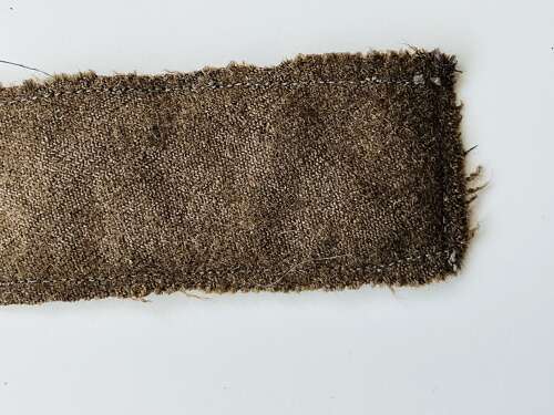 Royal Armoured Corps cloth unit arm badge uniform removed