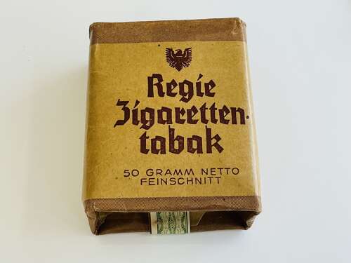 Original German pipe   tobacco dating from WW2