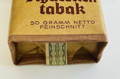 Original German pipe   tobacco dating from WW2