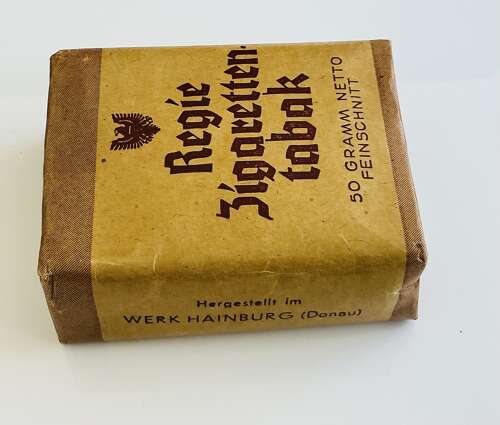 Original German pipe   tobacco dating from WW2